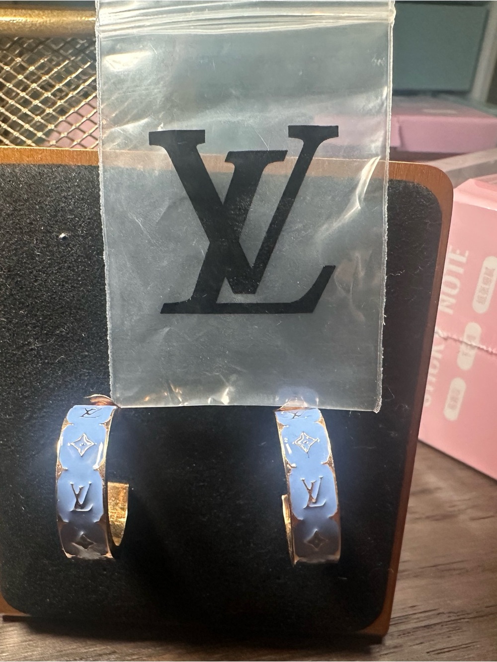 Lv inspo hoops - Picture 2 of 7
